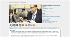 Desktop Screenshot of khaledelleithy.org